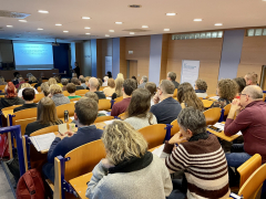 Kapacita sálu zpravidla bývá při Sklíčkových seminářích zcela naplněna.